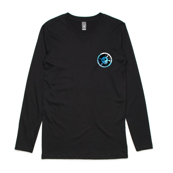 DFP BARRELED - Mens Ink Longsleeve Tee Thumbnail