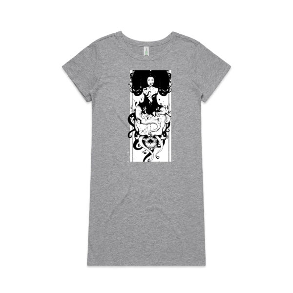 KILLA'MARI - Chest - Womens Mika Organic Short Sleeved Dress Thumbnail