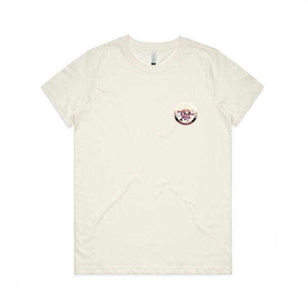 DFP RAGLAN Pocket - Womens Maple Organic Tee Thumbnail