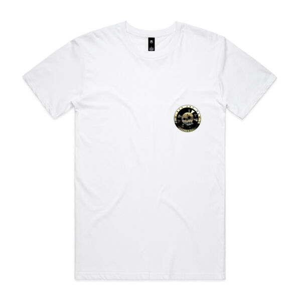 DFP Raglan Double-Gold - Mens Staple T shirt Thumbnail