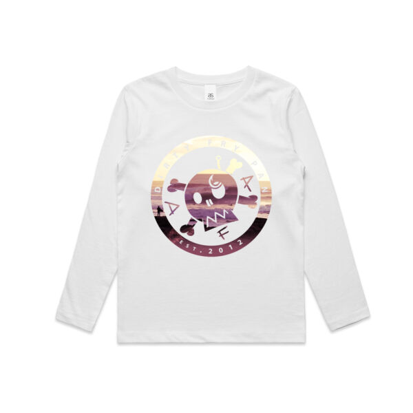DFP Raglan Sunset - Kids Longsleeve Tee Thumbnail