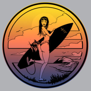 FISHBITES - Womens Yes Racerback Singlet Design