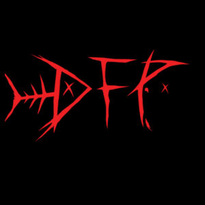 DEADFUSH Red - Womens Curve Longsleeve Tee Design
