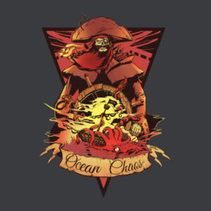 OCEAN CHAOS - Colour - Kids Youth T shirt Design