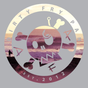 DFP Raglan Sunset - Womens Yes Racerback Singlet Design