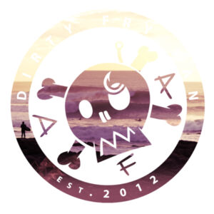 DFP Raglan Sunset - Mens Staple Organic Tee Design